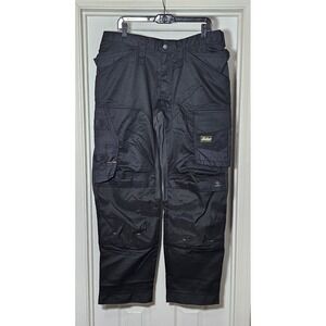 SNICKERS WORK TROUSERS 6251 LOOSE FIT ALLROUND STRETCH HOLSTER POCKET Size 38x32